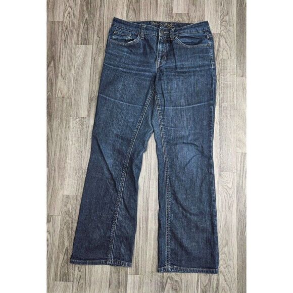 Tommy Hilfiger Womens Size 6 Short Straight Leg Pockets Denim Blue Jeans - Picture 1 of 11